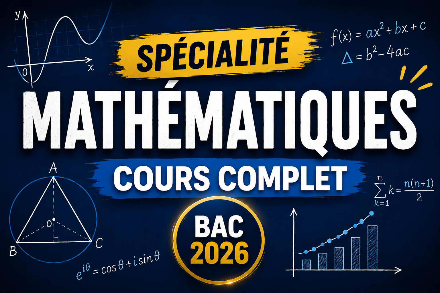 1ère – Spécialité Mathématiques – (Bac 2026)